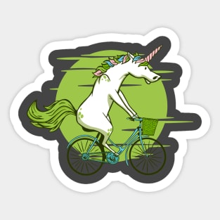 Unicorn Bicycle Sticker